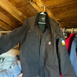 Carhartt Men's Deep Brown Military Jacket